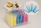 KUCHEN-KERZEN-SET 12TLG.SORT.12CM