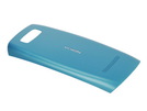Nokia Asha 305, 306 Akkufachdeckel Original Mid Blue