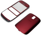 Nokia Asha 302 A+C Cover Plum Red Original