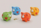 SPARDOSE SCHWEIN KERAMIK 4-F.S.11X10X10CM
