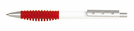 Kugelschreiber "Touch", rot/weiss, 14,7 cm