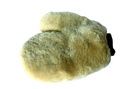 Wasch- und Polierhandschuh Material echt Lammfell