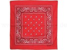 BA-094 Bandana Kopftuch paisley rot