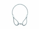 Stahlseil 400x4mm silber