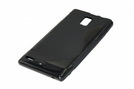 Silicon Case (S-Curve) für Huawei Ascend P1 black