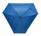 Fiberglas-Schirm "Triangle", Royalblau, Ø108 cm