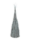 Pyramide, weiß, 90cm, Kunstpflanze