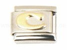Italian Charm Glieder Armband Buchstaben "C"