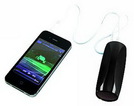 Stereo-Soundbox Mini-Lautsprecher Blackstar, schwarz, AUX, Micro-SD, MP3
