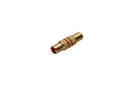 Adapter 1x Cinch (Bu.) - 1x Cinch (Bu.) gold (Metall) red