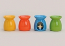 DUFTLAMPE KERAMIK 4-FACH SORT.10CM