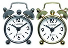 Miniwecker Carlton aristocratic, gold und silber