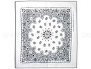 BA-141 Bandana Halstuch paisley weiß