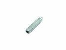 Cinchstecker/Klinkenbuchse mono, metal /10
