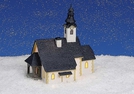 WINDLICHTKIRCHE PORZELLAN 21X12X23 CM