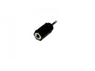 Adapter 1x Klinke (St.) (2.5) stereo - 1x Klinke (Bu.) (3.5) stereo black