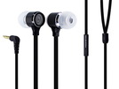 Powerstar® ''Space'' In Ear Stereo Headset mit Mikrofon Black