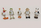 KANTENHOCKER TIERE POLY 5-F.S.8/13CM