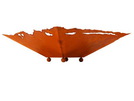 Feuerschale, rostig, 16cm