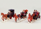 DEKO-KUTSCHEN SORT.POLY 14X4X7CM