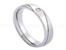 Edelstahlringe Edelstahlring Ringe m. Stein
