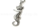 Gothic Gothik Halskette Kette Seepferd mit Krone