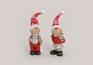WINTERKIND AUS TON M.TEXT.-MUETZE 2-F.S.19CM