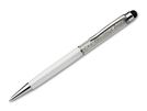Metalkugelschreiber mit blauschreibenderMine und mit Funktion "Touch Pen".