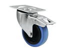 Lenkrolle 100mm, BLUE WHEEL mit Bremse