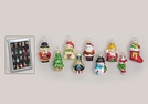 WEIHNACHTSHAENGER-SET GLAS 20TLG CA.5CM