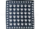 BA-039 Bandana Hanf schwarz weiß