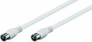 Antennenkabel F-Quickstecker > F-Quickstecker, 2,5m