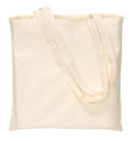 Baumwolltasche"Pure"+2lange H.,natur, 38 x 42 cm