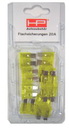 Stecksicherung 20 Amp. Farbe Gelb, Inh. 10 Stk. 81550