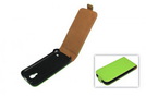 Tasche (Flip Slim) für Samsung I9190 Galaxy S4 mini green