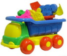 Sand - Set Nr129 mit LKW, 8-teilig