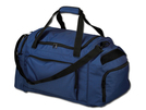 Reisetasche aus Polyester 300D mit Schultergurt. 1 Hauptfach und 4 weitere Faecher, fester Boden.