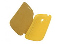 Tasche (Flipcover) für Samsung I8190 Galaxy S3 mini yellow