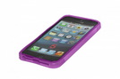 Silicon Case (Flex) für Apple iPhone 5S purple