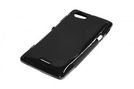 Silicon Case (S-Curve) für Sony S36h Xperia L black