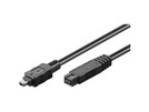 Kabel FireWire 4p - 9p 1,8 m