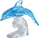 Puzzles 3D Crystal Delfin blau 100T.