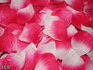 Rosenblätter Blütenblätter weiß pink 100er