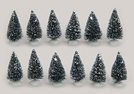 BAUM-SET 12TLG KUNSTSTOFF 7CM