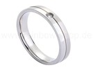 Edelstahlringe Edelstahlring Ringe m. Stein