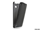 Star-Case® Flip ''Roma'' Linea für HTC Phone 8X echt Leder Black