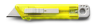 Cutter-Messer 'Mister', Farbe: Gelb, Groesse: 12,6 x 2,5 x 1 cm