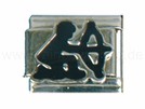 Italian Charm Glieder Armband Sternzeichen