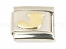 Italian Charm Glieder Armband Buchstaben "J"