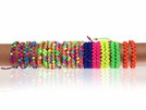 Armband Armbänder Glücksarmbänder auf Rolle neon